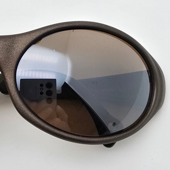 Nautica Sport Tech NST NST102 Dirt Frame Silver Mirror Lens Sunglasses 61-17-115 - Picture 11 of 12